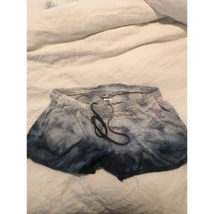 Hardtail silk lounge shorts